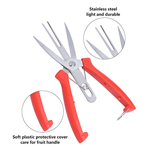 Tijeras de podar de acero inoxidable DAUERHAFT miniatura 4