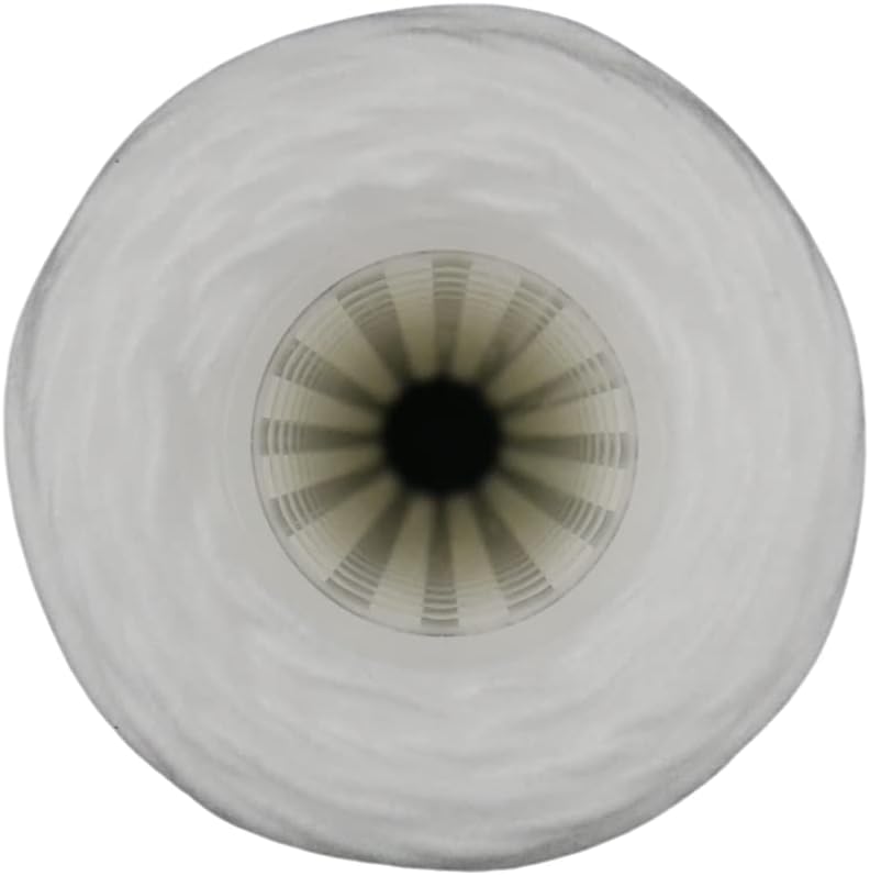 IPW Industries Inc. 50 Micron String Wound Water Filter for Universal Whole House Replacement Cartridge Sediment Filters for Well Water 10" x 2.5" - 6 Pack - Image 5