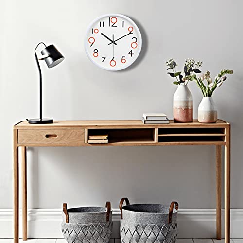 2Pcs Clock Mechanism - Clock Mechanism Replacement - Quartz Clock Movement Replacement,Clock Kit Motor Replacement Mute Design Diy Repair Clock Parts With 5 Set Clock Hands (No Battery) #TOP6