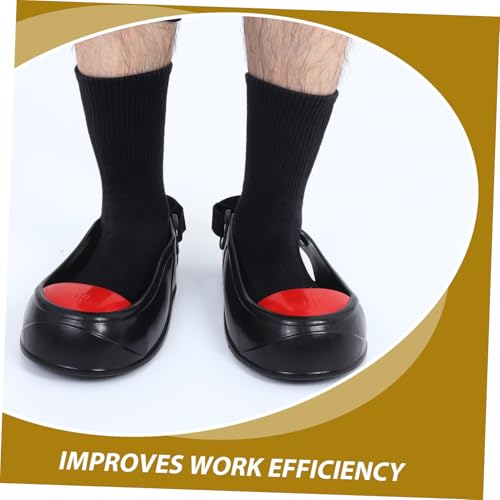 Couvre chaussures de sécurité avec semelle antidérapante et protection orteils
