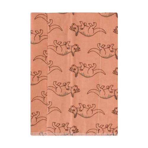 Image of Hudson Baby Unisex Baby Cotton Poly Flannel Burp Cloths, Dinosaur Adventures 7-Pack, One Size