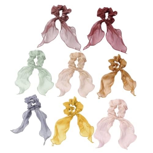 Élasticité supérieure chouchous nœud manquer pour femme active - 6