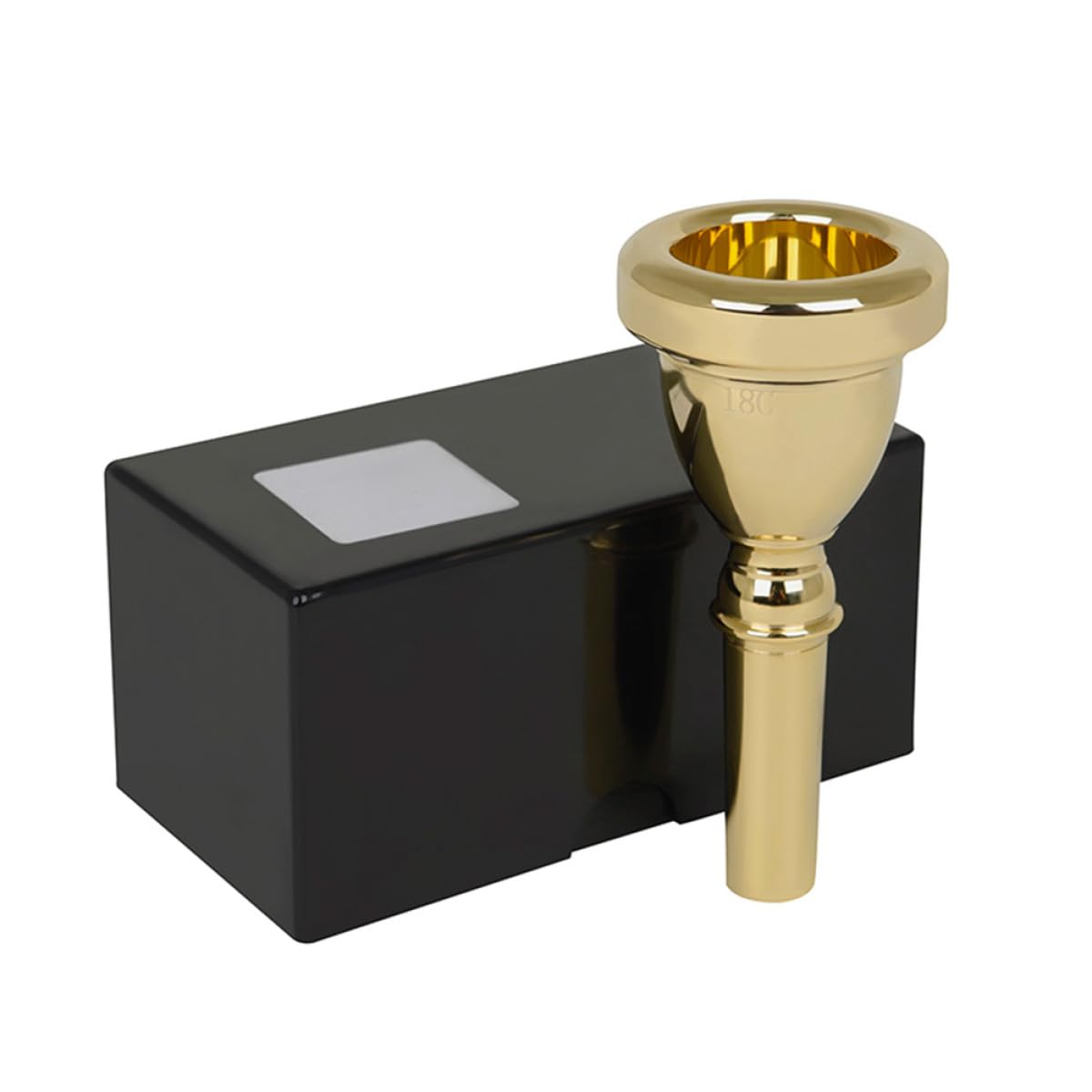 Ciieeo Bocchino per Tuba in Ottone 14 Mm, Accessorio Musicale Sostitutivo per Principianti e Professionisti, Compatibile Strumenti a Fiato, Resistenza alla Corrosione e Proiezione Sonora