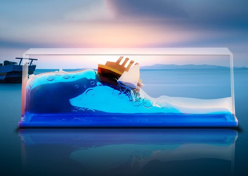 アンティーク船額絵/2枚セット/船旅ロマンと共に♡ アンティーク船額絵/2枚セット/船旅ロマンと共に