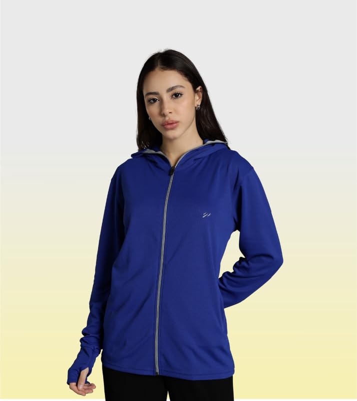 Image of BLUE TYGA Womens Sunscreen Jacket 2.0 - Advanced Protection from Sun & Pollution - UPF 50+ Protection