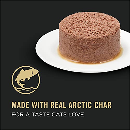 Purina Pro Plan Sensitive Skin and Stomach Cat Food Wet Pate, Sensitive Skin and Stomach Arctic Char Entree - 3 oz. Pull-Top Cans, (Pack of 48) - image 2