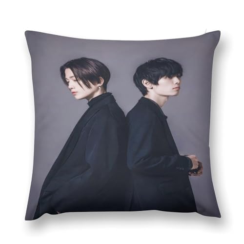 美しい彼エターナル八木勇征萩原利久流行両面印刷枕カバー腰部枕カバー室内ソファー四季通用抗菌防臭肌触り柔らかく快適誕生日クリスマスプレゼント枕カバー抱き枕カバー12 "x12 "