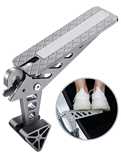 KASMOTION Car Door Step-Universal Fit Foldable Car Roof Rack Step Supports Both Feet-Car Door Step Up on Door Latch for Easily Access to Rooftop for Most Car, Maximum Load 440lbs