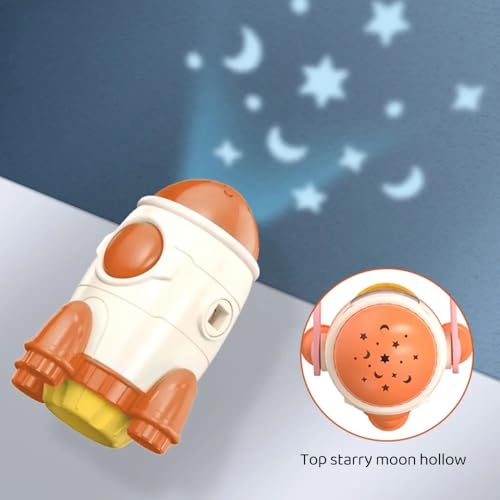 Image of Cable World Drawing Projector for Kids, Art and Crafts, Drawing Board with 8 Color Pens, Kids Drawing Projector Table -Draw Art Sketcher Desk with Pattern Slides, Markers and Blank Book (Space)