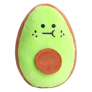 Generisches Avocado-Plüsch-Kauspielzeug für Hunde
