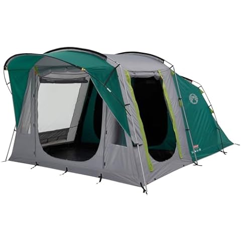 Coleman Oak Canyon 4 Family Tent with BlackOut Bedrooms Cover
