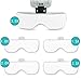 LED Lupa Gafas con Luz Manos Libres Cabeza Lupas de Aumento para...
