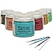 New Ranger Tim Holtz Distress Embossing Glaze - Includes PTP Flash Deals Blending Sticks (6 Bright Collection)