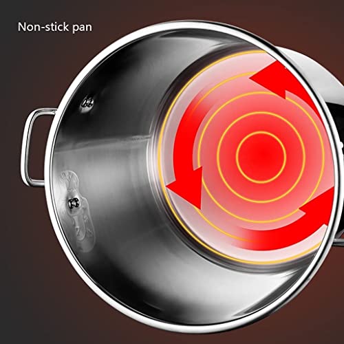 Marmite en acier inoxydable durable finie la cuisson hétérogène