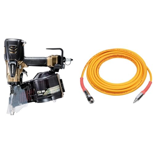 HiKOKI(�n�C�R�[�L) �������[���B�ŋ@ NV90HR2(S) + �����G�A�z�[�X(15m) �Z�b�g