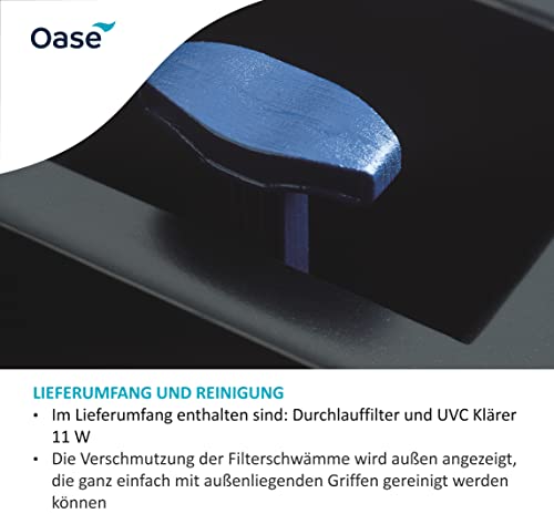 OASE 57377 Durchlauffilter Bio Smart 16000 , Filter, Filtersystem, klares Teichwasser, Teichfilter