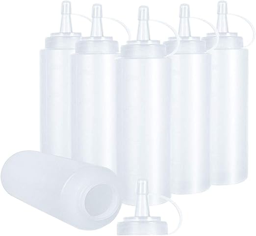 2 Spender-Flaschen 1000ml Von UOSIWYA - Perfekt Für Saucen & Öle