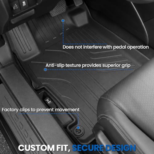 Image of Floor Mats for Honda Accord 2013-2017 Gas & Sedan Only