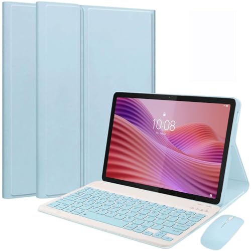 HEKUEUN for Lenovo Tab 10.1C` 2025N(TB-311FU/TB-311XU)pL[{[hP[XAO\ȃCXBluetooth{L[{[hA}EXt^}`AOP[X,u[