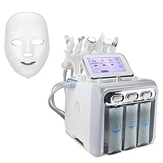 LYAZFC Machine d'oxygène de l'hydrogène Beauté Professionnelle Machine hydrafaciale Rejuvenation Petit Appareil Bubble Nettoyage en Profondeur,7 in 1