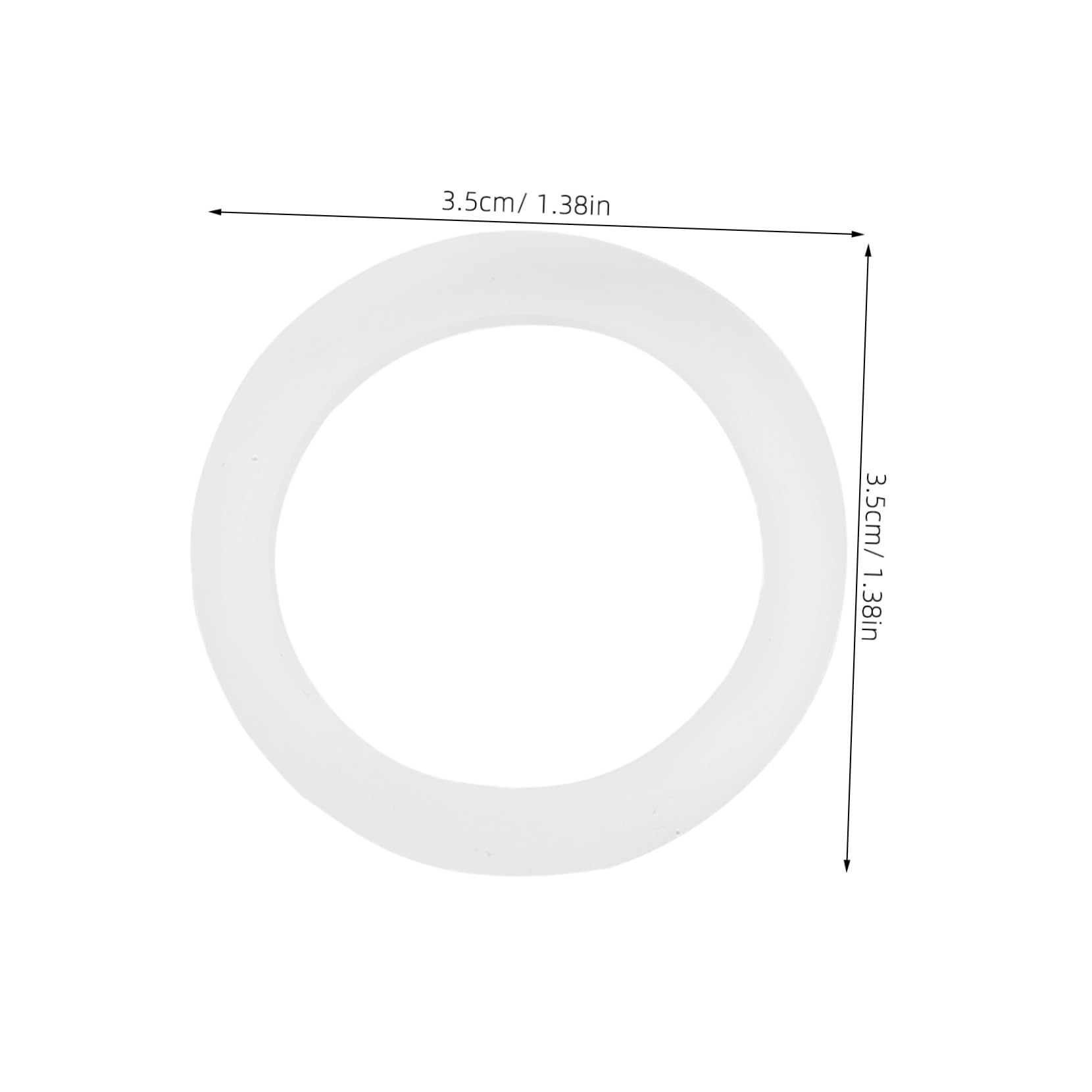 OFFSCH 10pcs Hot Dog Machine Parts Grease Separator System for Sausages Barbecue Grill Accessories Thickened Rubber Rings Sausage Machine Gear Replacement