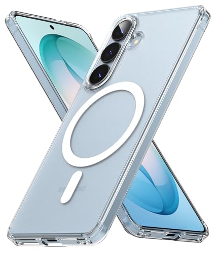 Image of Ringke Fusion for Samsung Galaxy S26 Case Back Cover [Compatible with MagSafe] [Anti-Fingerprint Velvet Coating] Slim Translucent Shockproof Bumper Protective - Magnetic Matte Clear
