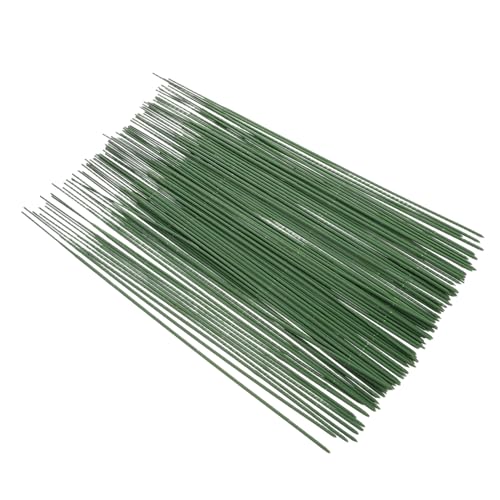 Gadpiparty DIY Flower Arrangement Wire 100pcs 25cm Artificial Stems for Floral Crafts Lifelike Flower Stems