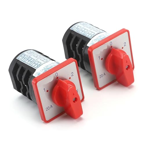 Démarreur électronique à came inverseur tripolaire 20A bi-voltage 12 vis