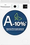 Beko BMW10147EW – Lavatrice 10 kg, Classe A-10%, 1400 giri, Motore Inverter ProSmart™, Funzione Vapore, 15 Programmi, Bianco, 60 cm