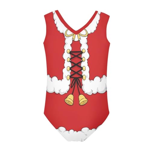 Image of INSTANTARTS Gymnastics Leotards Girl Dinosaur Dancewear Activewear Quick Dry