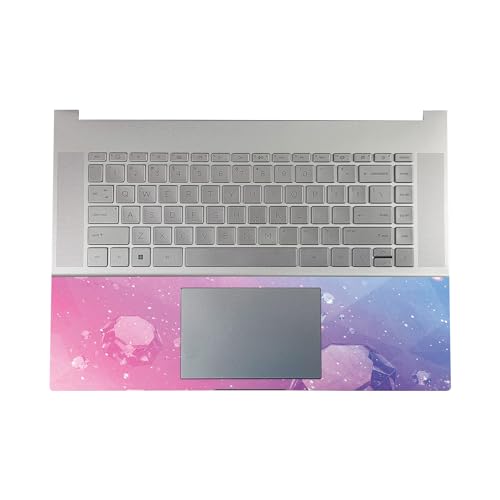 Image of Gaming Skin Compatible with HP Envy x360 16 inch (2023) - Pink Diamond - Premium 3M Vinyl Protective Wrap Decal Cover - Easy to Apply | Crafted in The USA by MightySkins