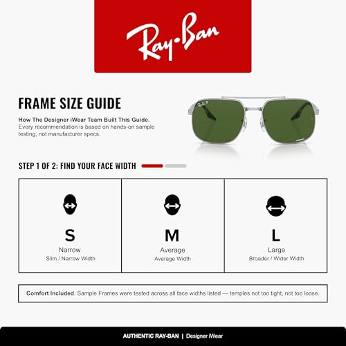 Image of Ray-Ban RB3699 Square Sunglasses for Men for Women