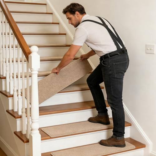 Alfombrillas para escaleras exteriores e interiores peldaños 3