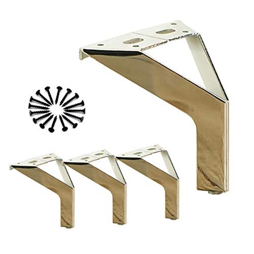 Pieds de meuble de rechange anti affaissement 125mm charge 400kg