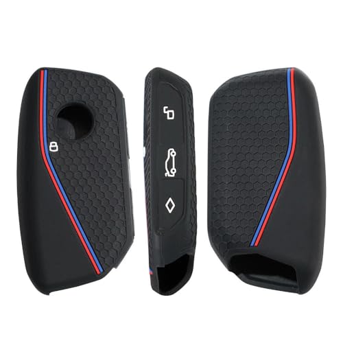 LIUNIAN - Funda de Silicona para Llave de Coche Funda para Mando a Distancia - Apto para BMW 2024 X5 I5 2023 740 760 X7 X1 IX XM 7 Series