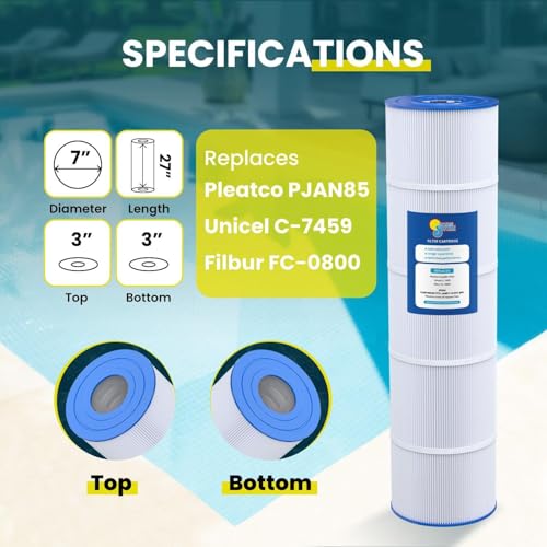Image of In The Swim Standard Pool Filter Cartridge 4-Pack