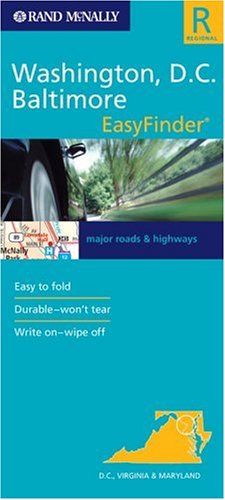 Rand McNally Washington, D.C. Baltimore: Easyfinder