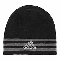 adidas Eclipse Reversible II Beanie, Black/Onix/Grey/Black