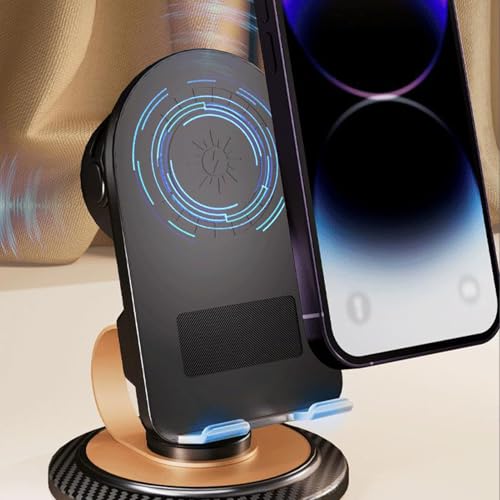 Base de mesa con altavoz inalámbrico que soluciona la falta de espacio y batería en tu mesa 5