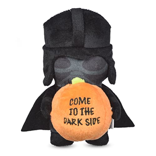 Star Wars Halloween Darth Vader Pumpkin 6” Squeaky Plush Pet Toy