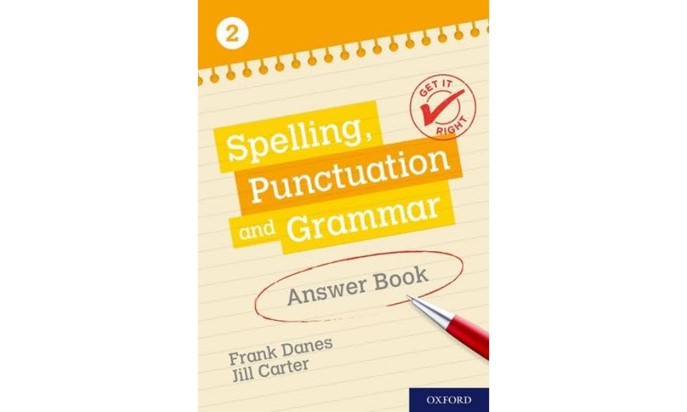 Get It Right: KS3; 11-14: Spelling, Punctuation and Grammar Answer Book 2