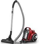 Bosch Home Bagless Vacuum Cleaner, Ultra-Compact Design, Washable H12 HEPA Filter, Special Brush Delicate Floors, Red/Black, 314 x 268 x 381 mm
