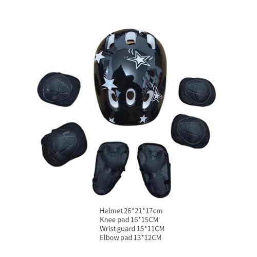 Casco de bicicleta y kit anticaídas infantil para aprender a usar patines 3