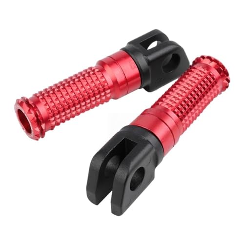Repose-pieds avant avec grip maximal pour Kawasaki Z900 2024 rouge