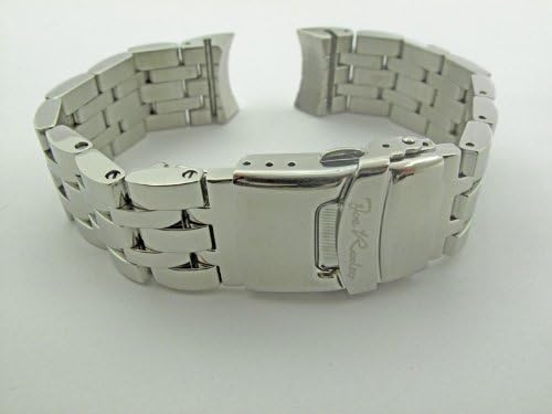 JOE RODEO Classic 20mm Silver Color Stainless Steel Band. image 3