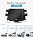 Wigoo 2026 Upgrade Car Windshield Cover for Ice and Snow, Windshield Snow Cover for Winter Snow & Frost – 600D Heavy Magnetic Anti-Hail Protector for Winter Weather, Fits Large SUVs & Trucks, X-Large