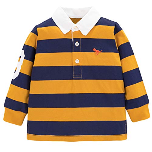 Frogwill Toddler Boys Dinosaur Long Sleeve T Shirts Top Tee Size 2-7 Years