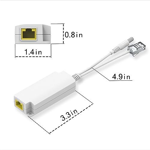Répartiteur PoE 5V conforme IEEE802.3af avec double sortie CC adaptable