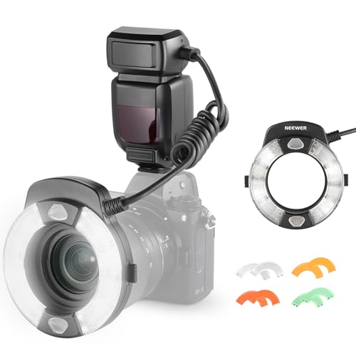 Amazon | NEEWER RF1-N マルコリングフラッシュ 76Ws GN15 5600K TTL