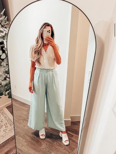 Coutgo Womens Chunky Platform Mules Sandals Slip On Block Heels Square Toe High Heeled Dress Shoes4